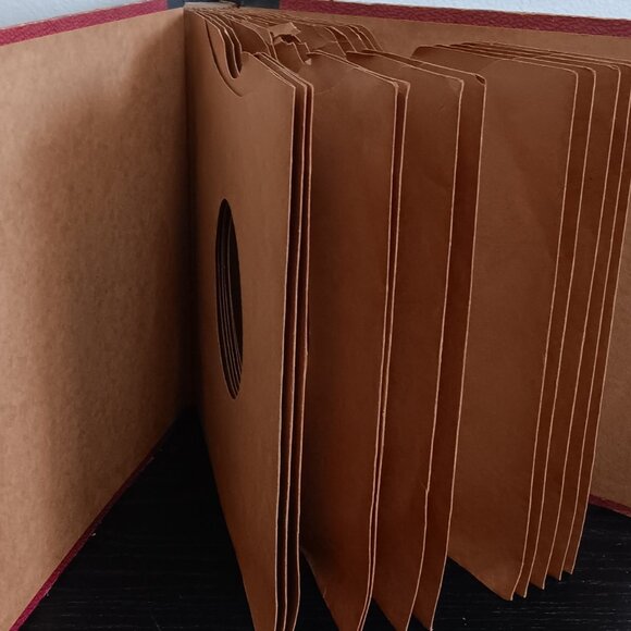 Vintage 1950's 78RPM Binder - Holds 12 Shellac 75RPM - Picture 3 of 3